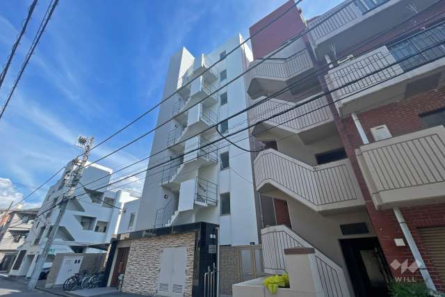 ヴェルト川口並木の外観（北西側から）