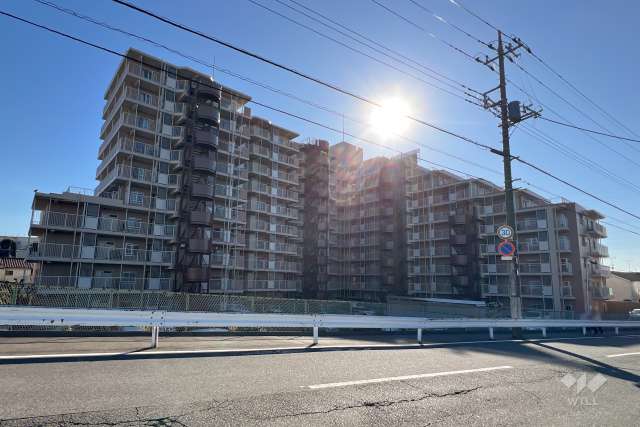 スカイパル鳩ヶ谷本町の外観（北東側から）