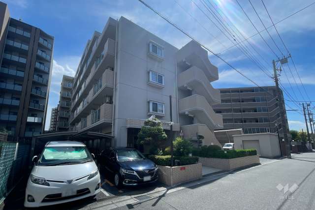 コスモ川口並木元町エグゼの外観（北東側から）