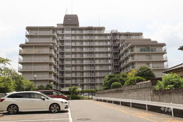 グリーンビュー川口の外観（北側から）