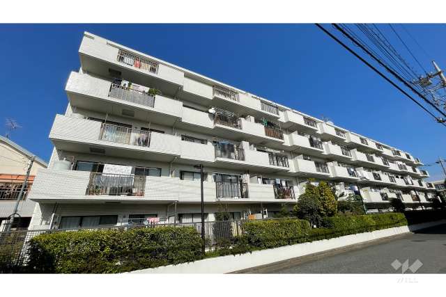 ジェム川口芝公園の外観（南西側から）