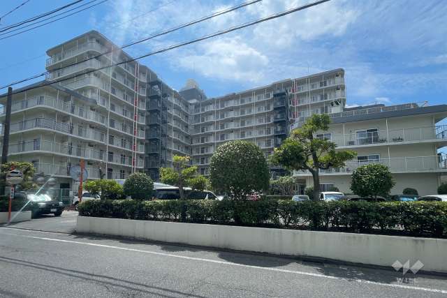 メイツ川口の外観（北西側から）