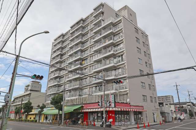 西川口高層ビルの外観（南東側から）