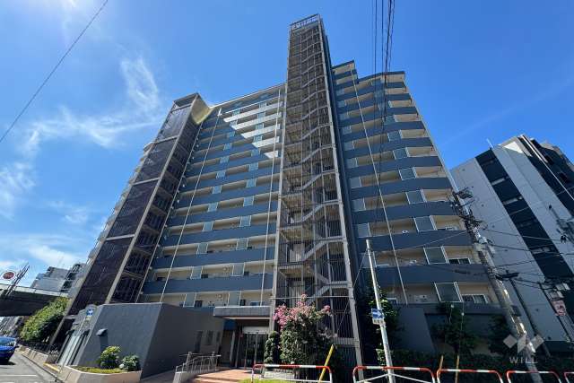 西川口パークハウスの外観（北側から）