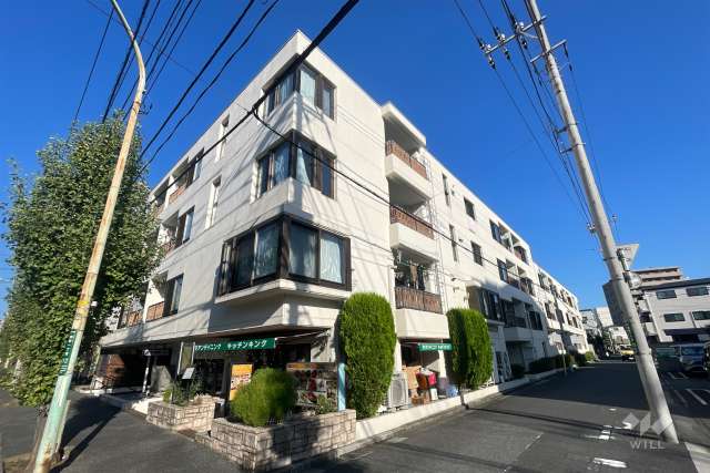 サンリーブ幸町コートハウスの外観（南東側から）