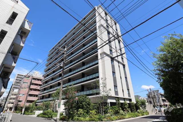 プレミスト川口並木の外観（南西側から）