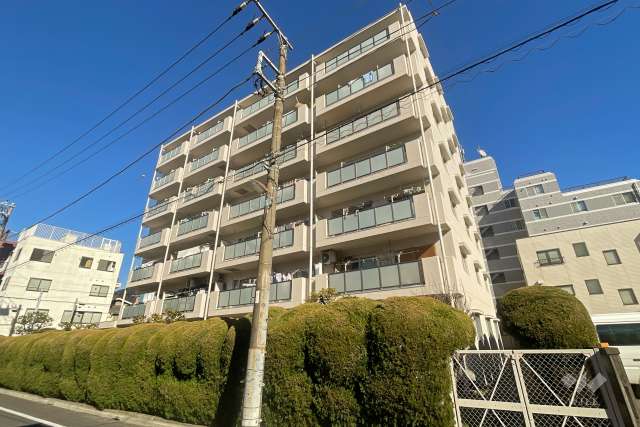 西尾久ビューハイツの外観（南西側から）