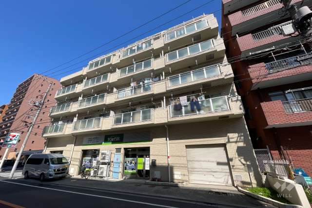 藤和日暮里コープの外観（南東側から）
