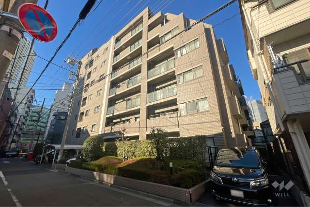 シャリエ日暮里の外観（北東側から）