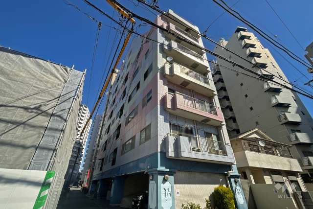 レインボーメセナの外観（南西側から）