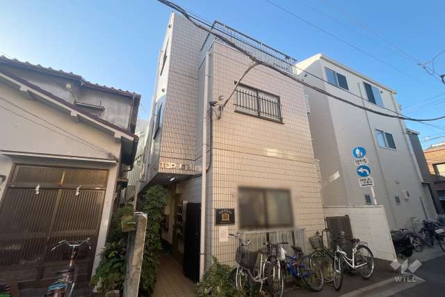 トップ町屋の外観（北東側から）