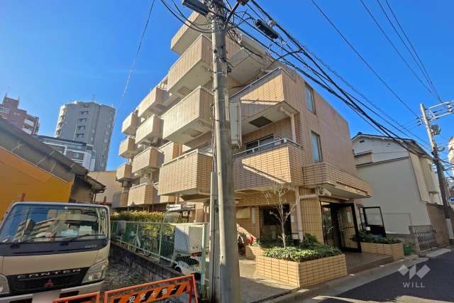 グリーンプラザ西日暮里の外観（南西側から）
