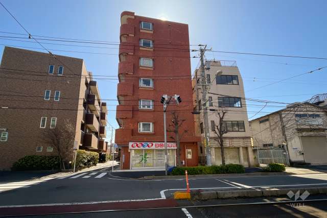 扶桑ハイツ田端の外観（北側から）