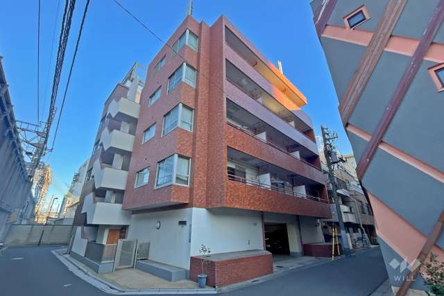 新日暮里ハイツの外観（南側から）