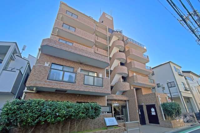 ライオンズマンション東日暮里第2の外観（南西側から）