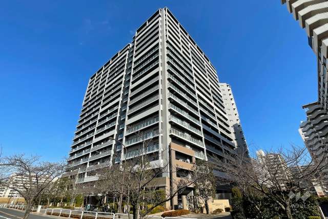 東京フロンティアシティアーバンフォートウエストブロックの外観（南西側から）
