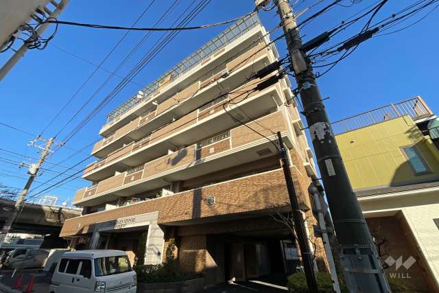 シーズガーデン日暮里パークウエストの外観（南西側から）