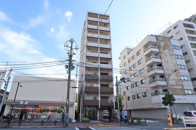 グランフォース荒川公園の外観（北東側から）