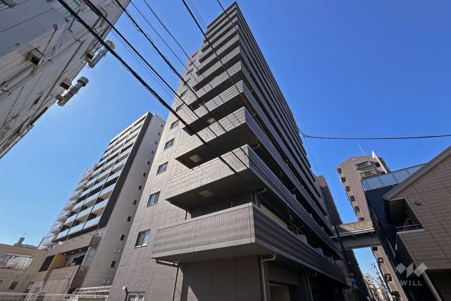 クレア田端プレミアレジデンスの外観（北東側から）