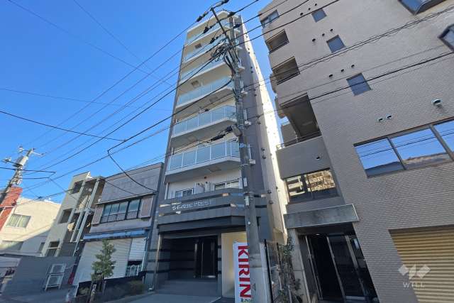 エスファルベプレスト東日暮里の外観（北西側から）