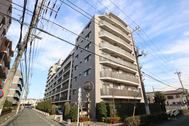 パークホームズ綾瀬二丁目の外観（南西側から）