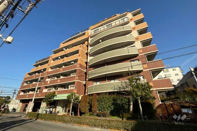 アルシオン北綾瀬の外観（南西側から）