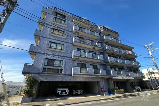 セザール第五五反野の外観（南東側から）