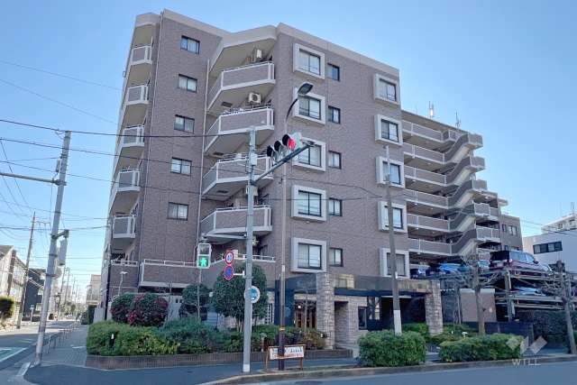 レーベンハイムヴィータカリテの外観（北側から）