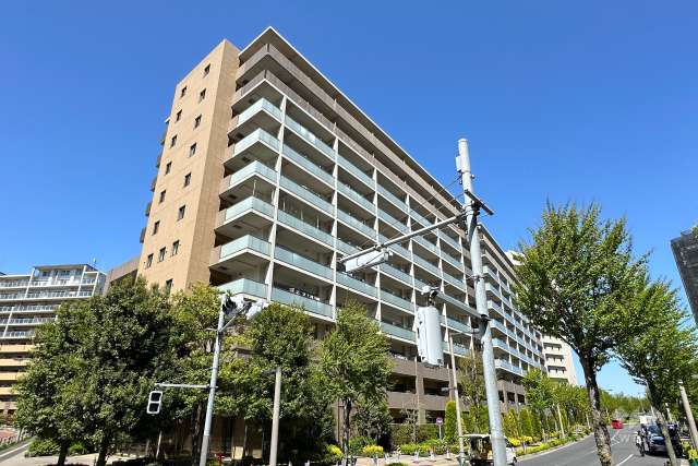 オーベルグランディオハートアイランドの外観（南西側から）