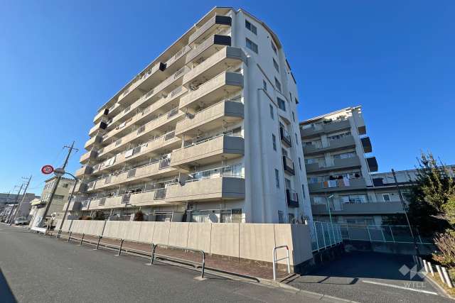 グリーンパーク第16綾瀬の外観（南東側から）