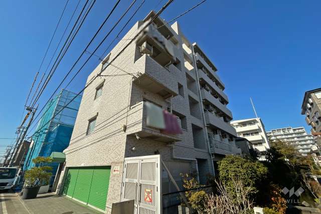 グリーンプラザ東綾瀬3の外観（南東側から）