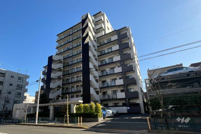 エクセレントシティ綾瀬オアシスコートの外観（北西側から）