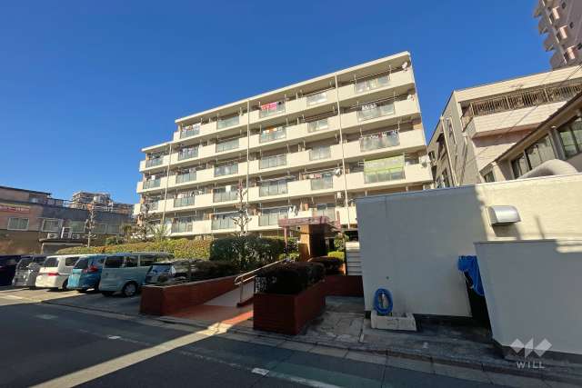 千住第２ローヤルコーポの外観（南東側から）