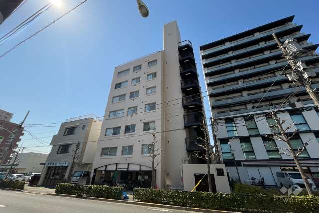 グリーンパーク第20綾瀬の外観（北東側から）