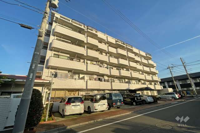 グリーンパーク東綾瀬３の外観（北西側から）