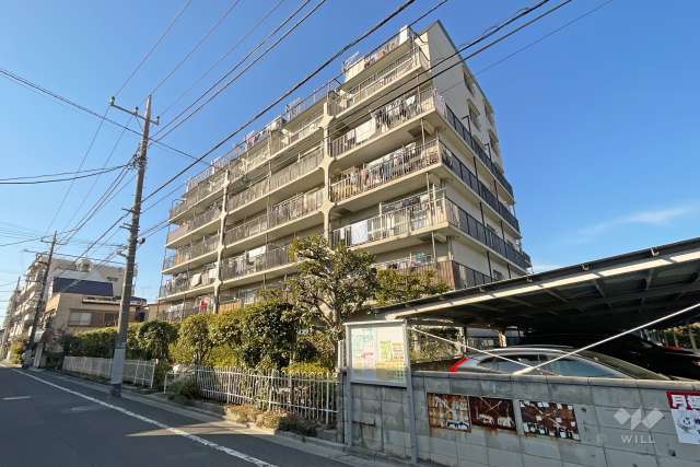 亀有グリーンマンションの外観（南東側から）