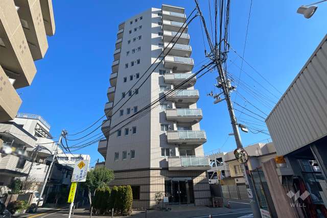 シティインデックス西新井の外観（北西側から）　