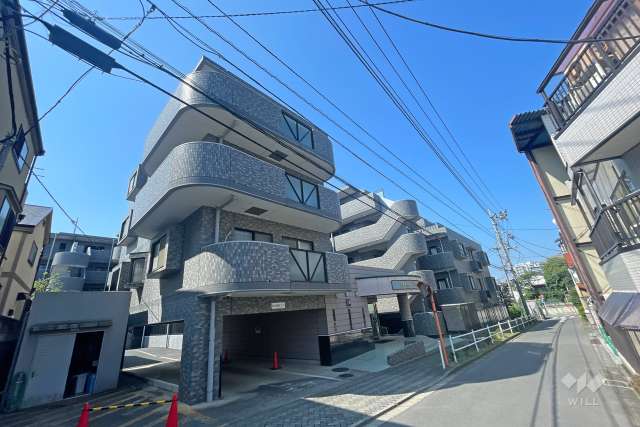 ライオンズヒルズ成増の外観（北東側から）