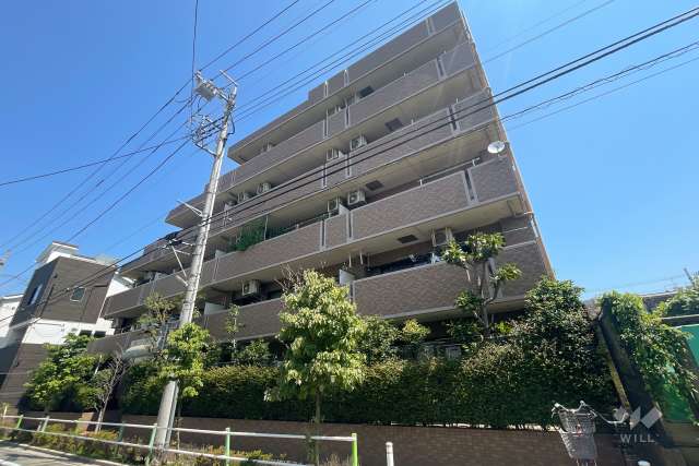 ライオンズマンション西高島平溝下公園弐番館の外観（南東側から）