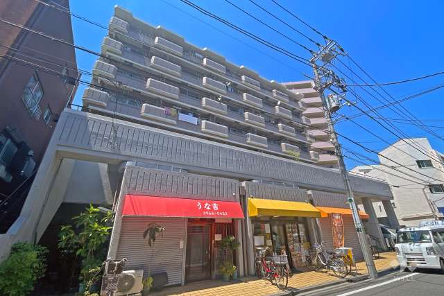 ユニーブル高城の外観（南西側から）