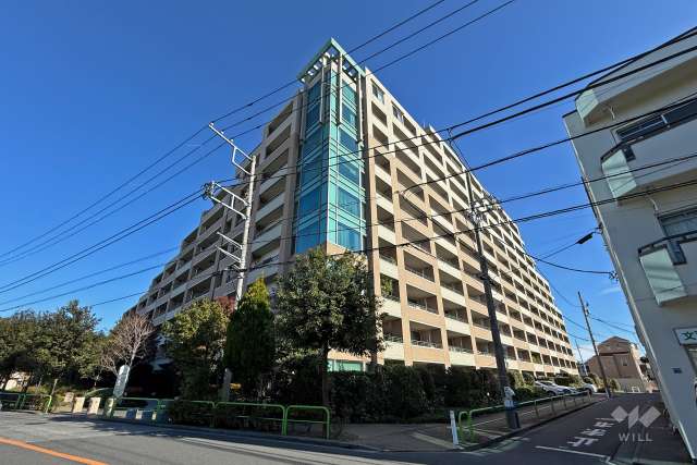 パークホームズ上板橋ヒルトップレジデンスの外観（南西側から）