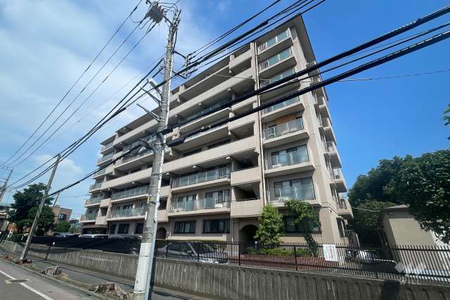 ハウス南ときわ台の外観（南西側から）