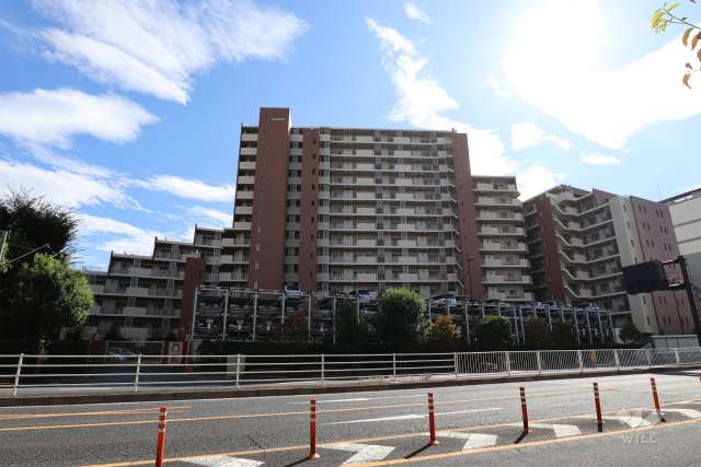 グローリオ志村ハウスの外観（北側から）