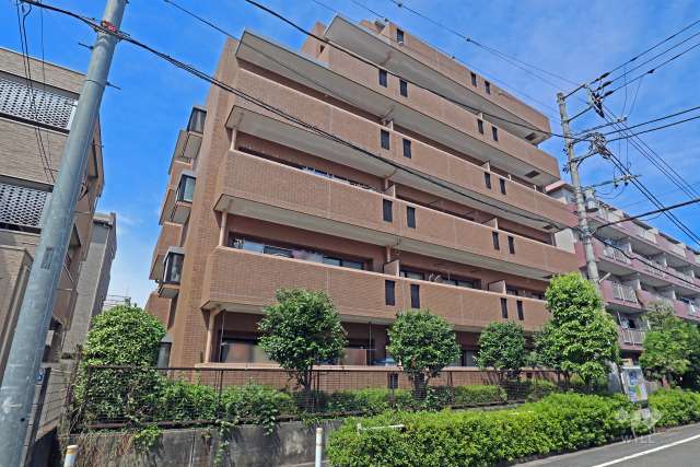 シティライブ常盤台の外観（南西側から）