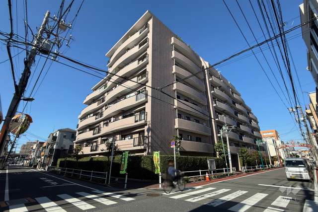 モアクレスト小竹向原の外観（南東側から）