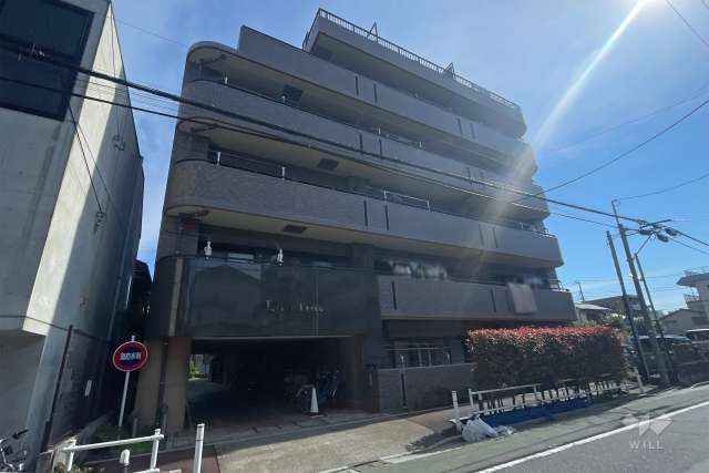 レーベンハイム常盤台七番館の外観（南西側から）