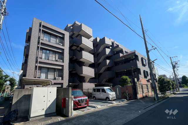 レーベンハイム常盤台エルステージ1の外観（東南側から）