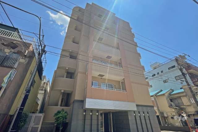 クィーンシティ大山の外観（北東側から）