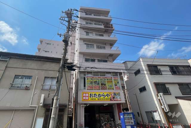 橋本コーポラスの外観（南西側から）