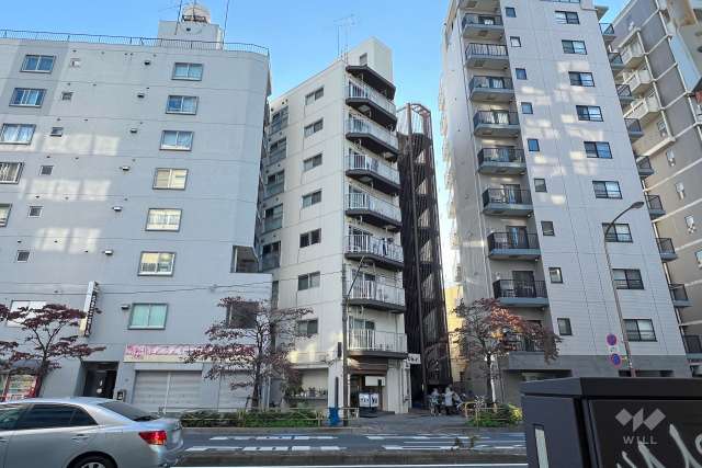 幸町コーポビアネーズの外観（北東側から）　　